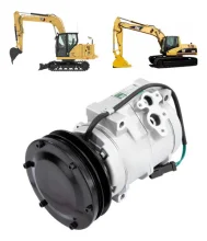 Compressor Denso 10s17 Caterpillar 1A 24v [importado]