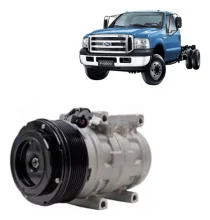 Compressor Denso 10P15 4 Passantes Ford F250, F350, F4000 [Motor Cummins] 8pk 120mm [importado]