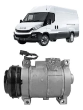 Compressor Denso 10S17C iveco Daily 2013> 4pk 110mm, 12v [importado]