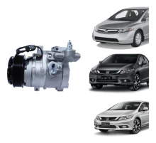 Compressor Denso 10S15 Honda Civic 2007 a 2011 7pk [importado]
