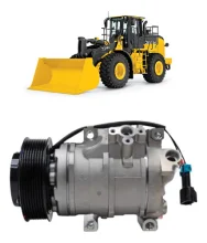 Compressor Denso 10SRE18C John Deere Pa Carregadeira 544K, 624K 8pk 126mm 12v [importado]