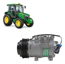Compressor Denso 10SRE18C John Deere Trator 5078E 8pk 126mm 12v [importado]