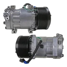 Compressor Sanden SD7H15, Passante, Caterpillar, 12pk, 24v [importado]