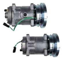 Compressor Sanden SD7H15, Orelha, Caterpillar, 1A 152mm, 24v [importado]