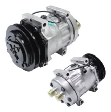 Compressor Sanden SD7H15, Passante, 1A, 12v, Saida Horizontal 12x12, Case, Tector Caminhao [importado]