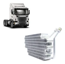 Evaporador Scania 114, 124 >2007 [instalaçao] [Serpentina] [Valvula Capilar]