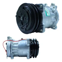 Compressor Sanden SD7H15, Orelha, 2A, 12v, Vertical 8x10 [Original AC Edge]