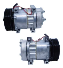 Compressor Sanden SD7H15, Passante, Volvo FH, 8pk 136mm, 24v [Original AC Edge]