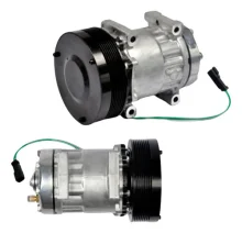 Compressor Sanden SD7H15, Orelha, 8pk, 24v, Vertical 8x10 [Original TCCi]