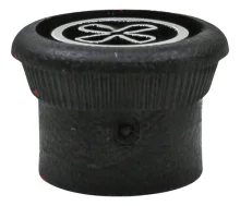 Capa Plastica para Botao A/C [Ventilaçao] [Borracha]