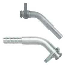 Conexao Block Fiting Radial Aluminio 10x45 [com Clip]