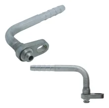 Conexao Block Fiting Radial Aluminio 6x90 [com Clip]