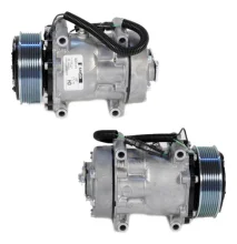 Compressor Sanden SD7H15, Passante, 8pk, 24v, Flex [Original] [Sanden Americano]