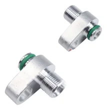 Adaptador para Condensador VW Linha G5, G6, Fox,  Radial 8mm e Rosca 6mm