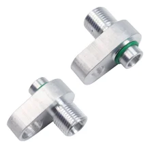 Adaptador para Condensador VW Linha G5, G6, Fox,  Radial 8mm e Rosca 8mm [Parafuso M8]