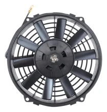 Eletroventilador Universal 9" 12v [Pa Reta]