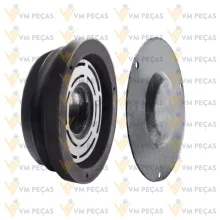 Polia Sanden SD7H15, Caterpillar, 1A 152mm com Rolamento [Preta] [importado]