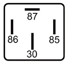 Rele Auxiliar 4 Terminais 40A [com LED]