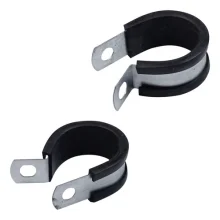 Abraçadeira de Aço / Borracha 19x27 para Mangueira 12mm
