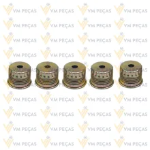 Tampa Metalica para Saida do Compressor [Sucçao] [Rosca] 10mm
