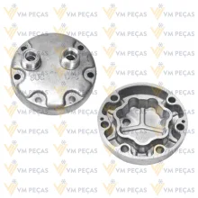Tampa Traseira para Compressor Sanden SD7H15 Horizontal 12x12 [importado]