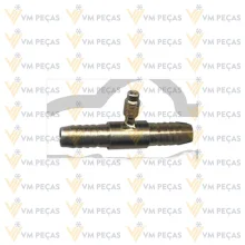 Uniao Aço 10mm com Ventil R12