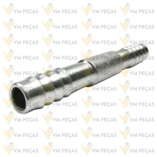 Uniao Aluminio 8mm