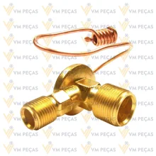 Valvula de Expansao Capilar Universal [Radial] Fiat Uno R134a, Mitsubishi L200, Trator Uniport [BB]