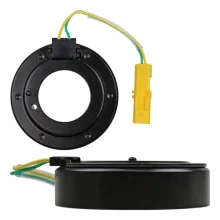 Bobina Sanden SD6V12 Citroen C3, C4 /Peugeot 206, 208, 307 /Renault Clio, Duster [Baixa] [Conector Amarelo]