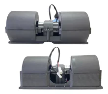 Ventilador da Caixa Universal Imobras 2 Eixos 100mm 24v [1 Velocidade]