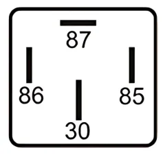 Rele Auxiliar 4 Terminais 40A [com LED]