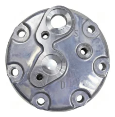 Tampa Traseira para Compressor Sanden SD7H15 Caterpillar Serie K [importado]