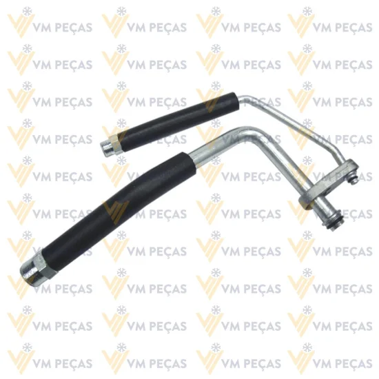 Adaptador com Tubo Radial 6mm e 10mm para Valvula de Expansao VW Gol, Parati, Saveiro G2, G3, G4 1996 a 2007
