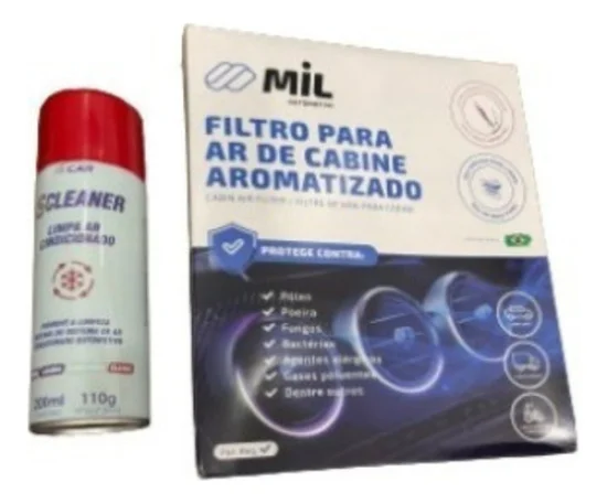 Filtro Cabine Vw Gol, Parati, Saveiro G5 2008 a 2012, G6 2013>, Fox 2003>, Polo 2002>, TCross, Nivus, A1 [FC2710,FC2703]
