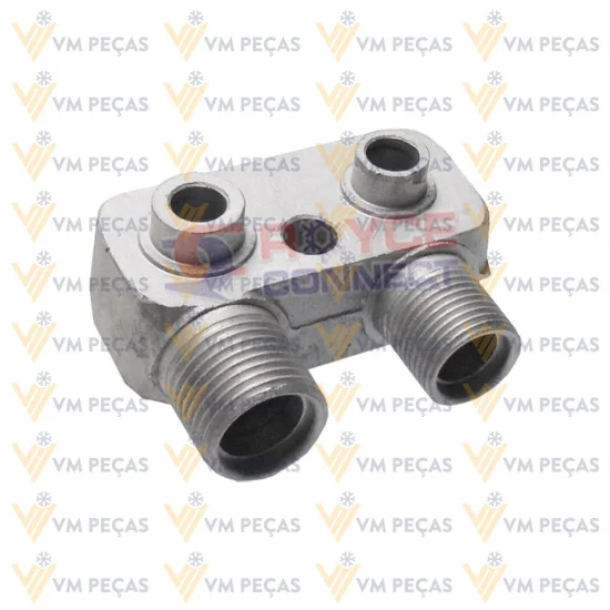 Adaptador para Saida do Compressor CVC Delphi Chevrolet com Rosca 8x10