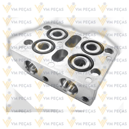 Adaptador para Saida do Compressor Denso 10p15 [Linha Ford] [Remano]