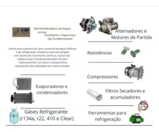 Adaptador para Saida do Compressor Denso 10p15 VW Constellation