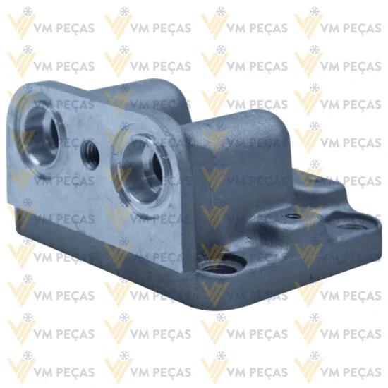 Adaptador para Saida do Compressor Denso 10PA15 MB Actros, Atron