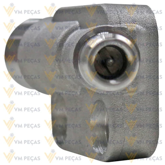 Adaptador para Saida do Compressor Denso 6P [Lado Sucçao]