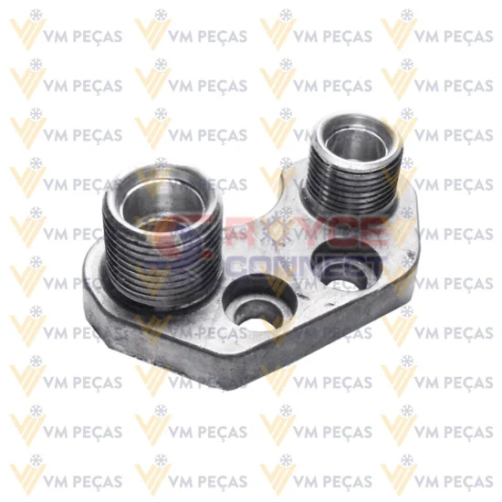 Adaptador para Saida do Compressor Sanden SD7B10 [Aluminio]
