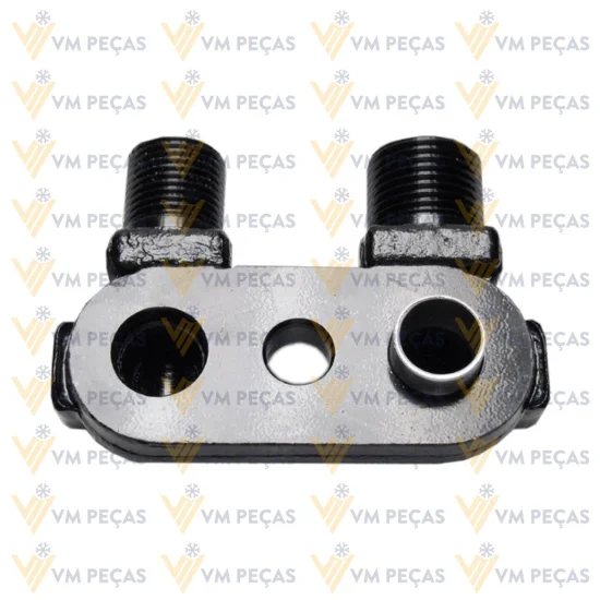 Adaptador para Saida do Compressor Sanden Sd7h15 Flex [Vertical 8x10] [importado]