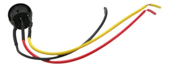 Botao A/C Universal Redondo [Tecla] 24v