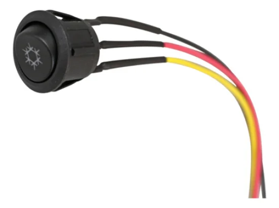 Botao A/C Universal Redondo [Tecla] 24v