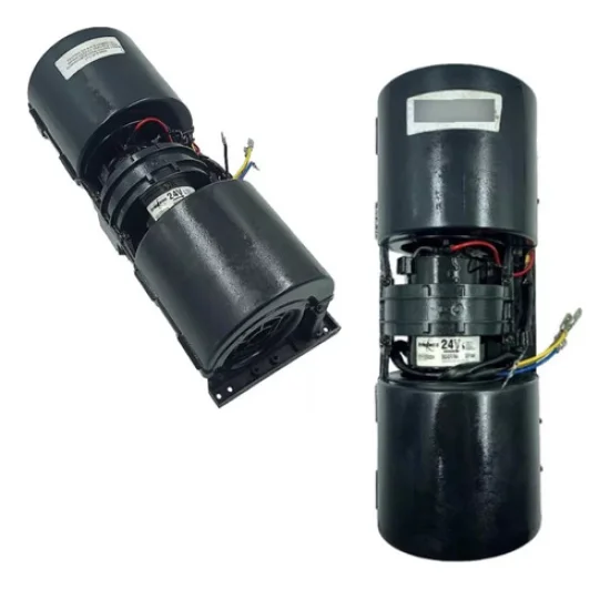Ventilador da Caixa Universal Imobras 2 Eixos 80mm [Baixo] 24v [3 Velocidades]