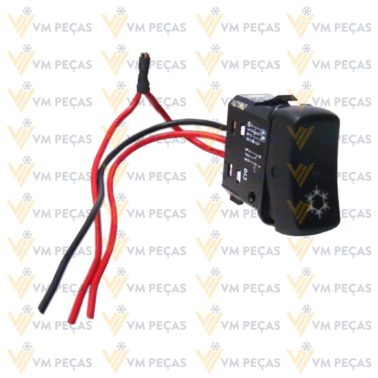Botao A/C Scania 2008> /MB Axor [interruptor] 24v