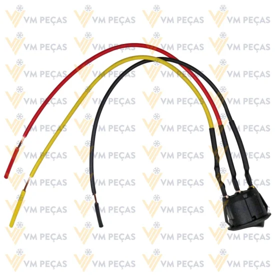 Botao A/C Universal Redondo [Tecla] 24v