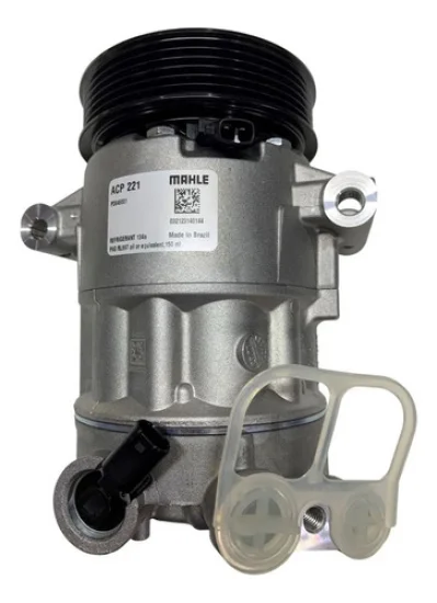 Compressor Mahle Fiat Toro 2.4 /Jeep Renegade, Compass 2016> 6pk 138mm [Bobina Sem Fio] [Flex] [ACP221] [Original]