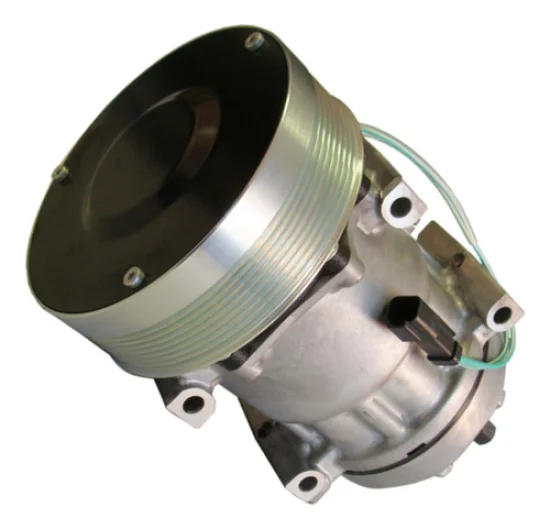 Compressor Sanden SD7H15, Passante, Caterpillar, 8pk 152mm, 24v [Original] [Sanden Americano]