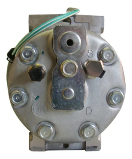 Compressor Sanden SD7H15, Passante, Caterpillar, 8pk 152mm, 24v [Original] [Sanden Americano]
