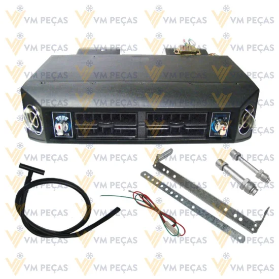 Caixa Evaporadora 2 Difusores Preta 24v [Valvula de Expansao]